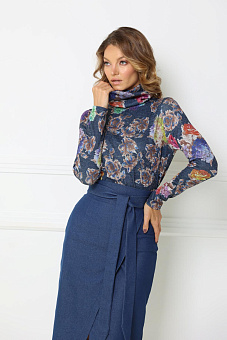 Водолазка прямая