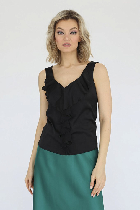 Топ с рюшей Топ с рюшей