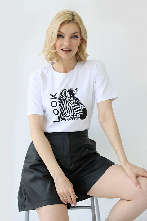 Футболка с принтом Футболка с принтом