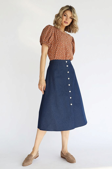 Джинсовая юбка