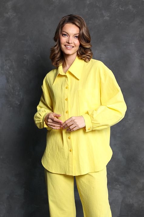 Рубашка свободного кроя