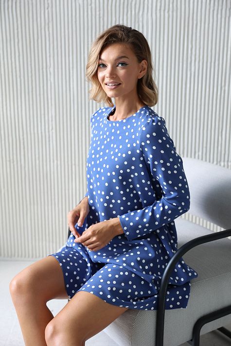 Платье расклёшенное