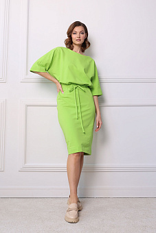 Платье из футера