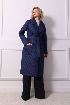Пальто стёганое на синтепоне