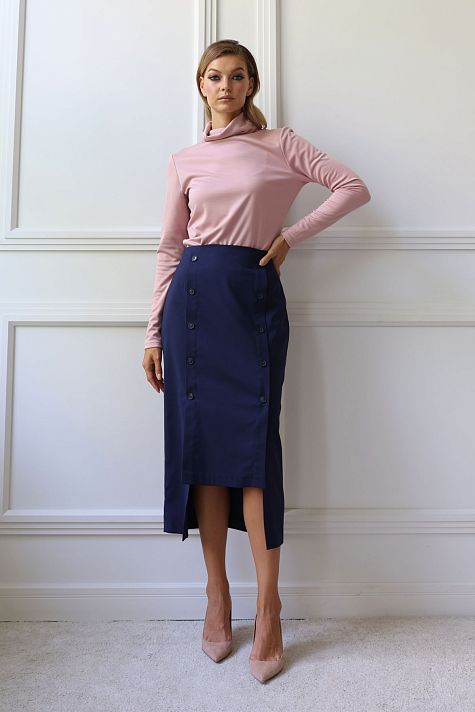 Юбка с разрезами