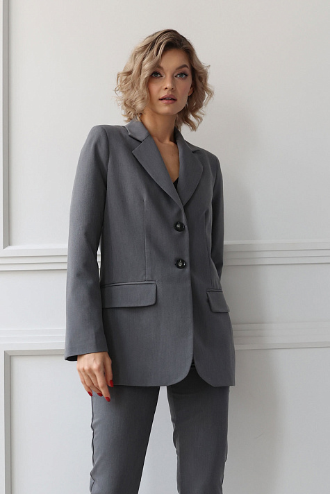 Жакет прямого кроя