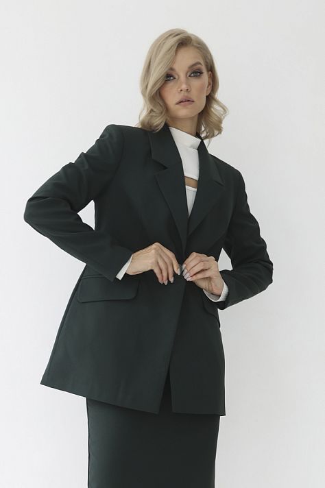 Жакет удлинённый