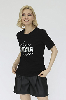 Футболка с принтом