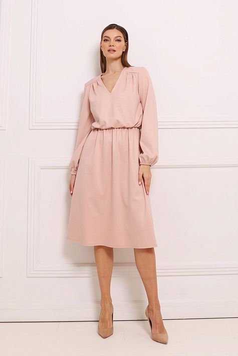 Платье с кулиской на талии