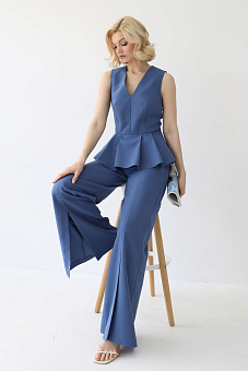 Брюки с разрезами по низу