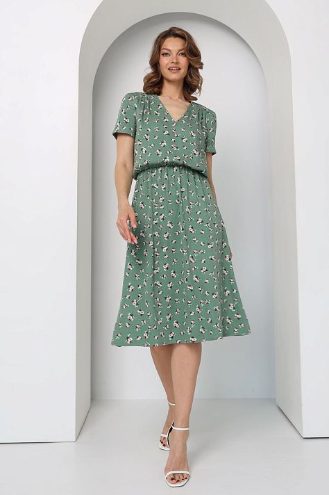 Платье с кулиской на талии Платье с кулиской на талии