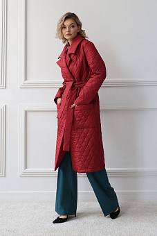 Пальто стёганое на синтепоне