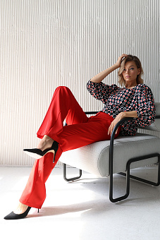 Брюки прямые