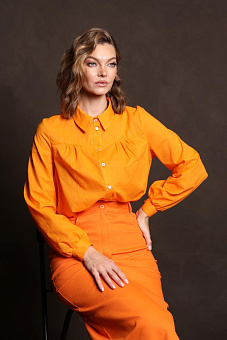 Рубашка на кокетке