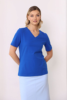 Футболка с V-образным вырезом