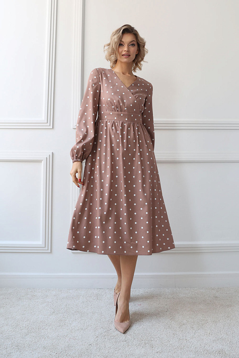 Платье с лифом на запах